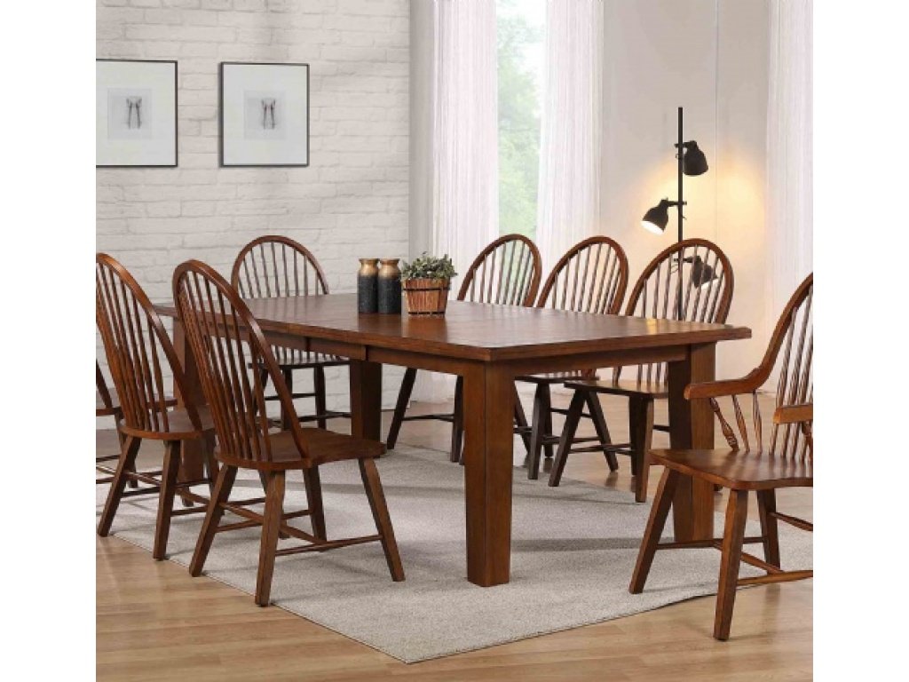 St. Michael Dining Leg Table w/2-16" Leaves