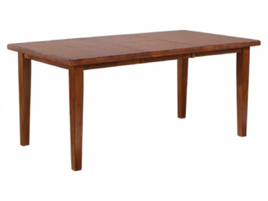 St. Michael Dining Leg Table w/18" Butterfly Leaf