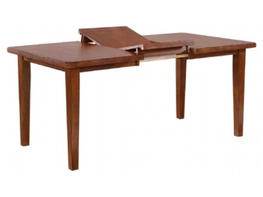 St. Michael Dining Leg Table w/18" Butterfly Leaf - Alternative View