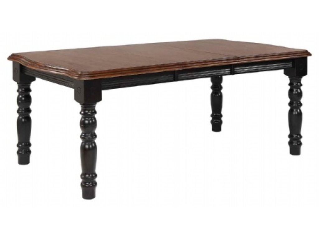 Windswept Shores Dining Leg Table w/1-18" Leaf