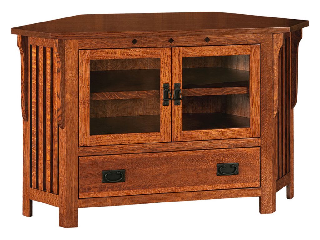 Royal Mission Corner Cabinet – 51″W