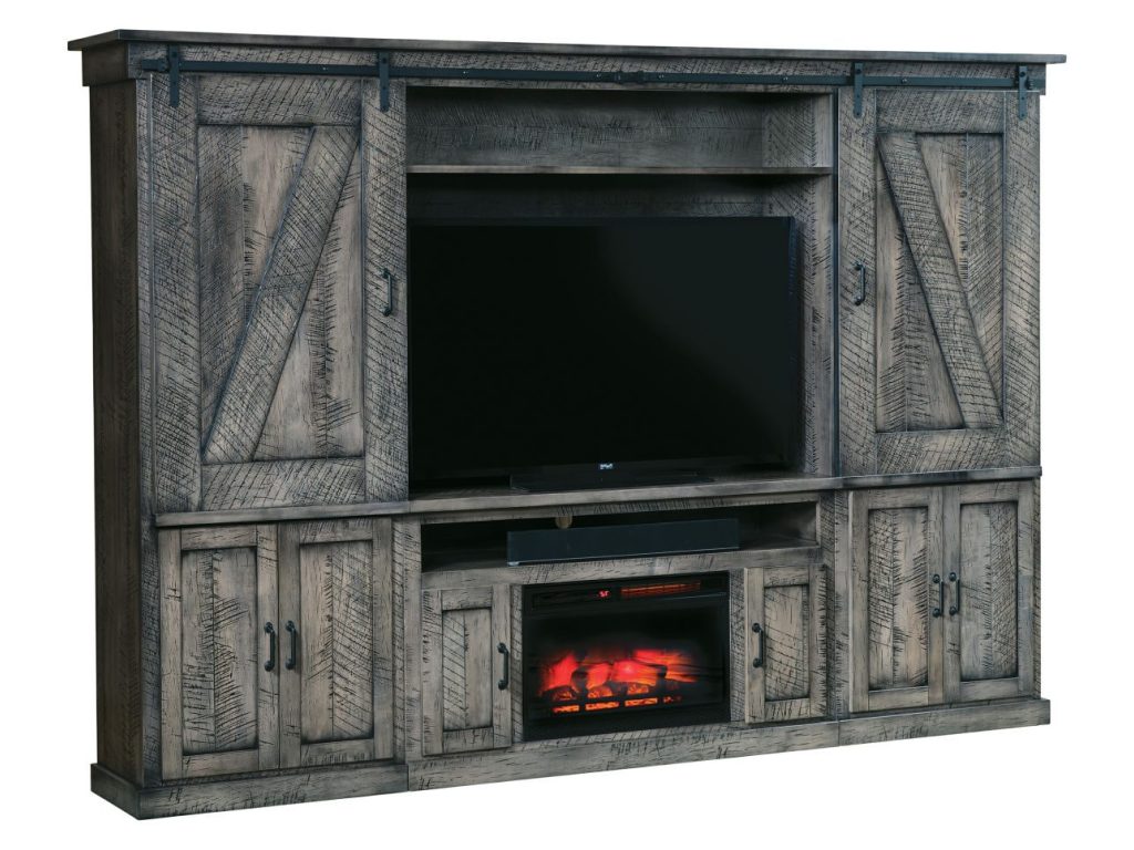 Durango Fireplace Wall Unit