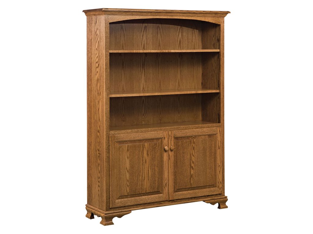 Heritage Bookcase with Doors – 48″W