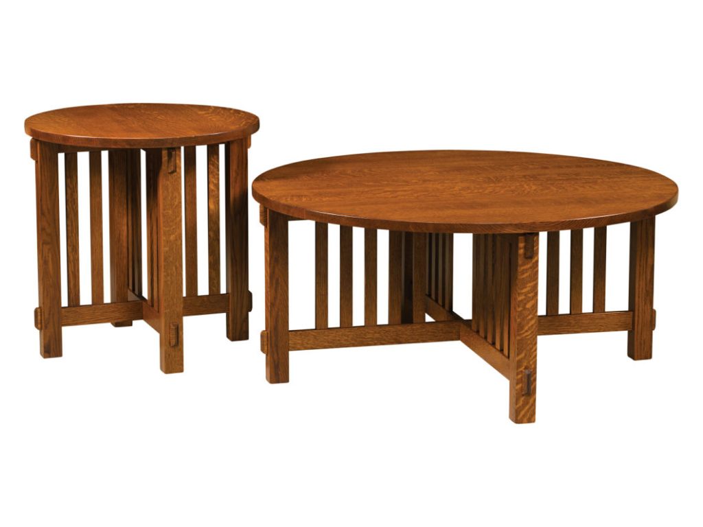 Rio Mission Round Occasional Tables