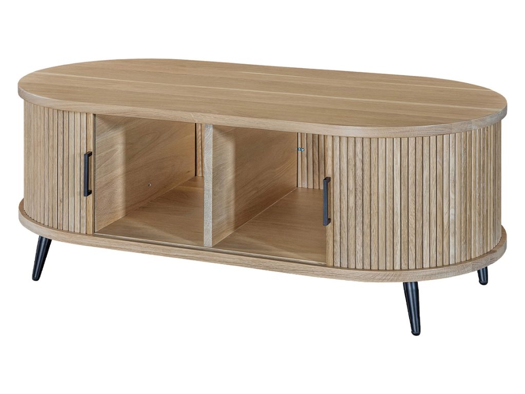 Berkeley Oval Coffee Table, alternate view