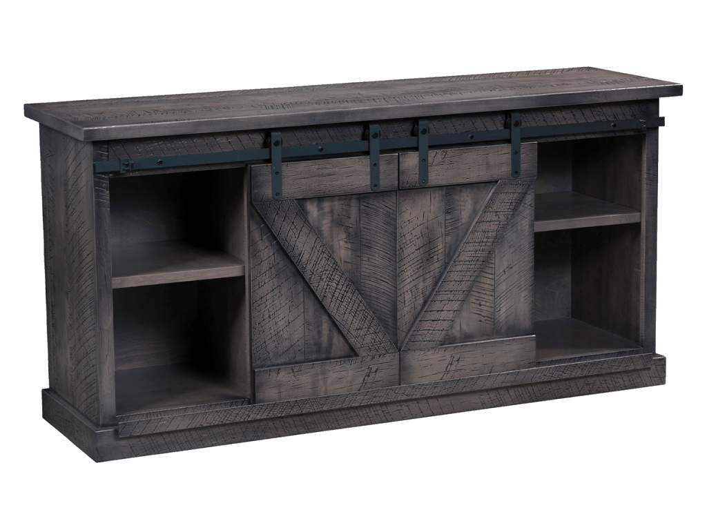 Durango TV Console – 60″W, alternate view