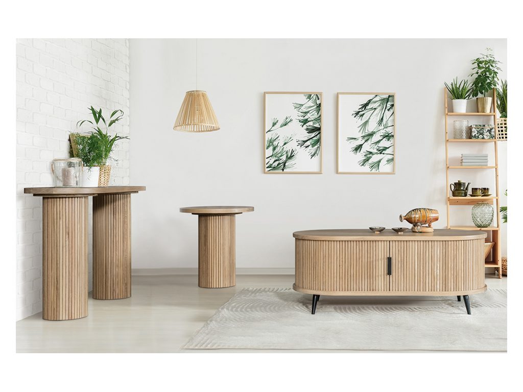 Berkeley Round Coffee Table, alternate view