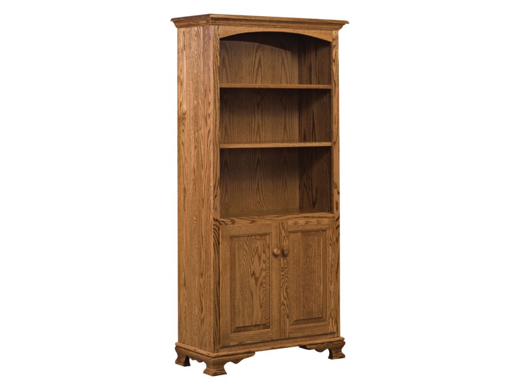 Heritage Bookcase with Doors – 32″W