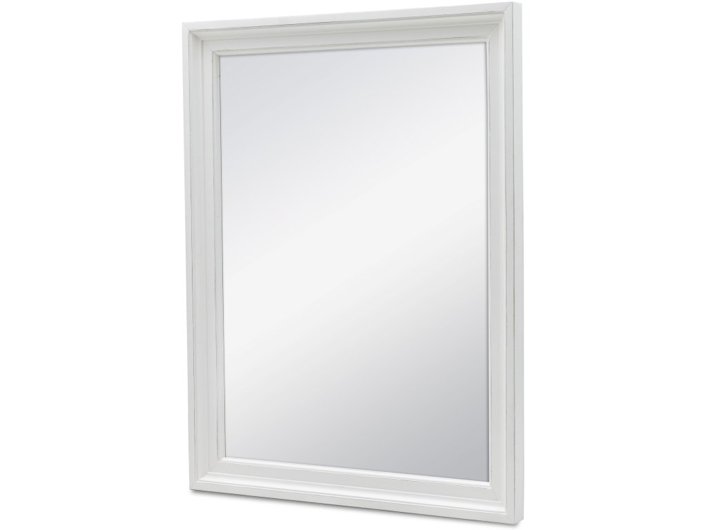 Sea Winds Islamorada Mirror in Blanc