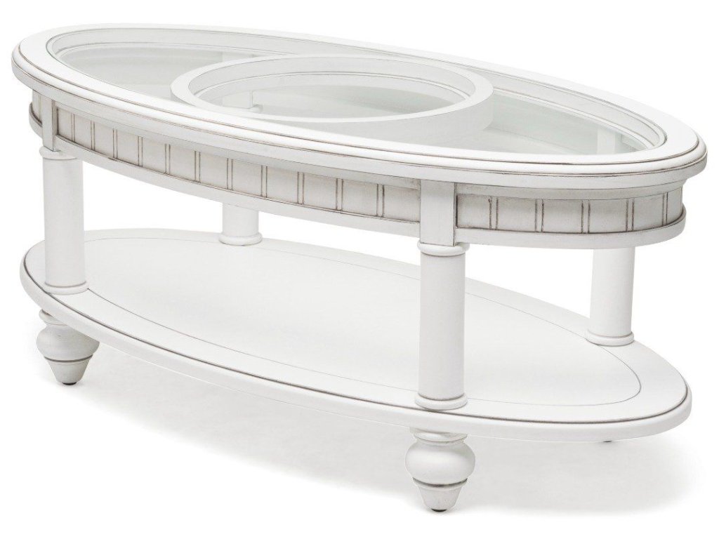 Sea Winds Monaco 3pc Occasional Set in Blanc - Alternative View