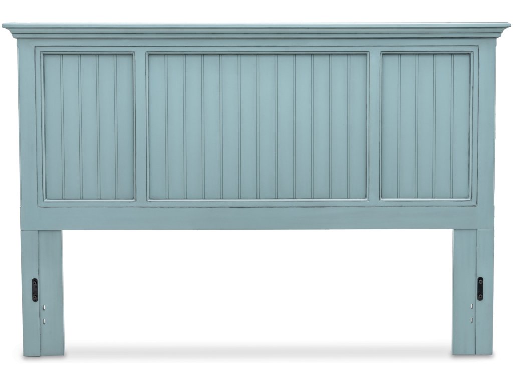 Sea Winds Monaco King Headboard in Bleu - Alternative View