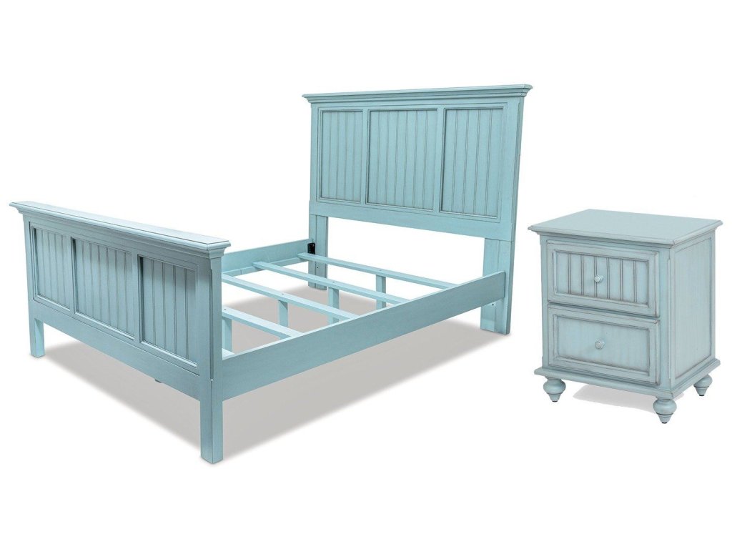 Sea Winds Monaco 2pc Bedroom Set in Bleu