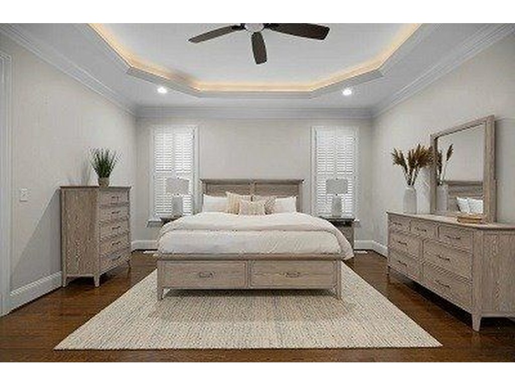 2pc Storage Bedroom Set in Driftwood