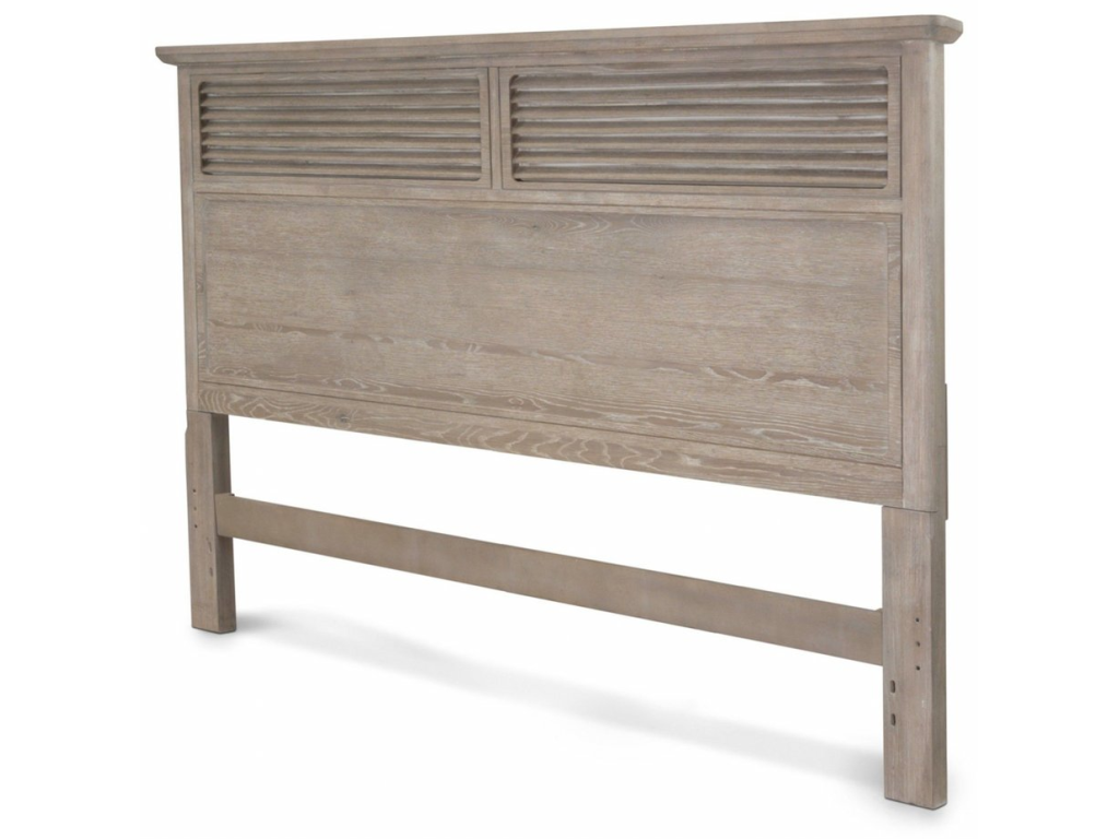King Headboard in Glazed Driftwood