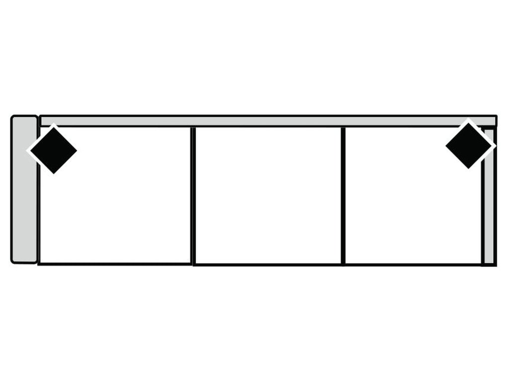 Carlton Lsf Corner Sofa