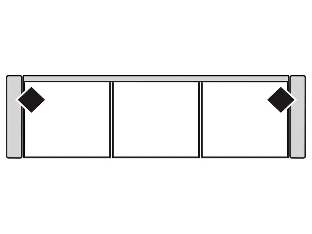 Alexandria 3 Seat Xl Sofa