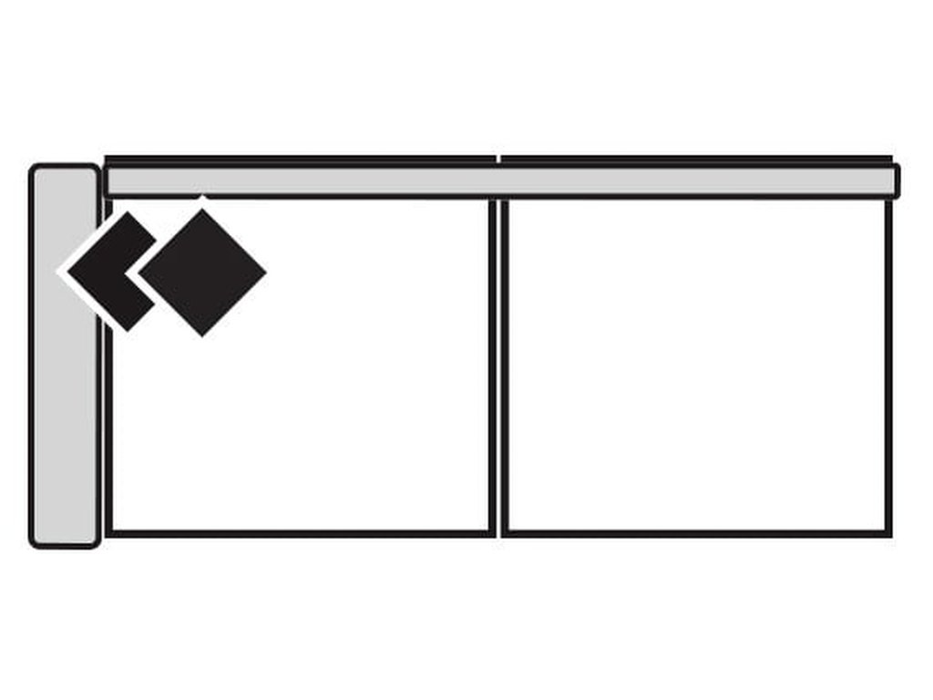 Easton 41" Deep Lsf Loveseat