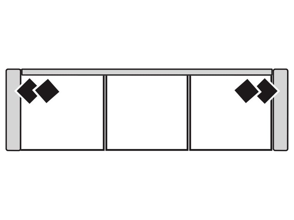 Carlton 41" Deep 3 Seat Grande Sofa