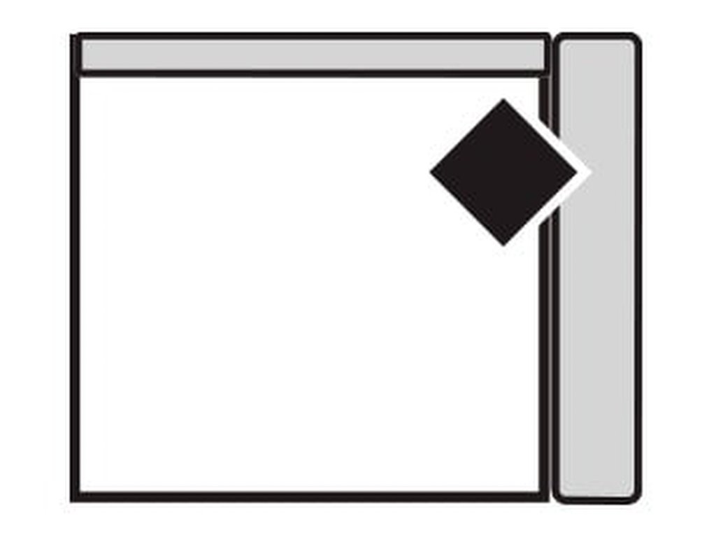 Winston 41" Deep Rsf Chair