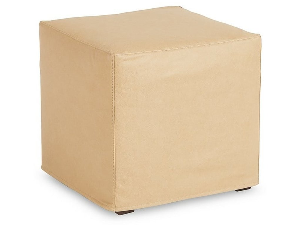 19C Leather Cube