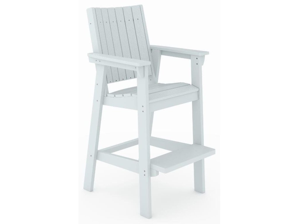 SoPoly Callway Bar Chair in Stone Mountain Gray