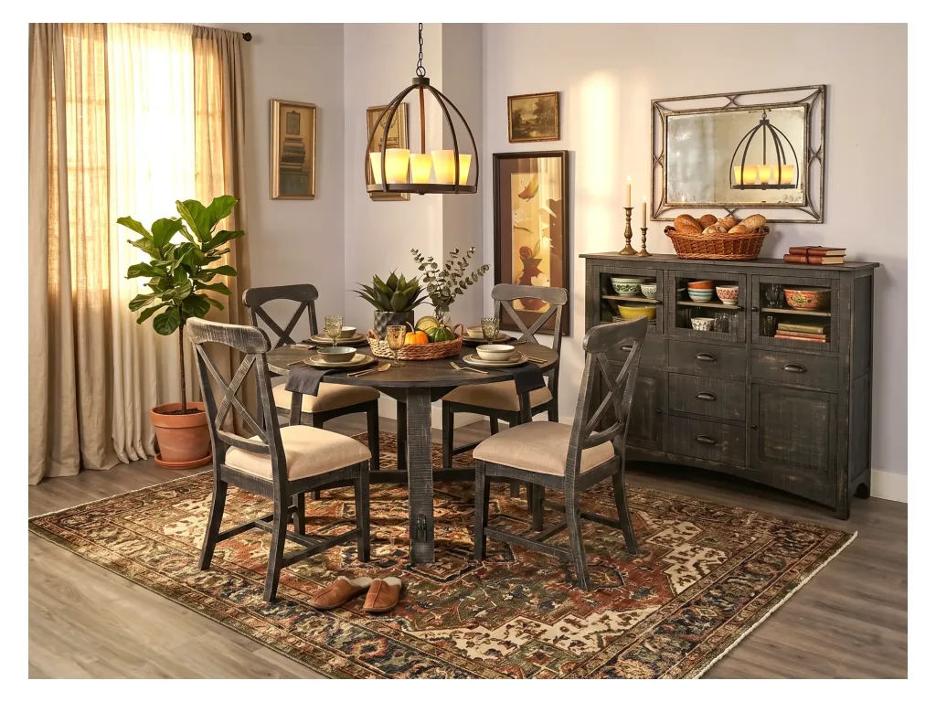 Black Sand 54"R Table
