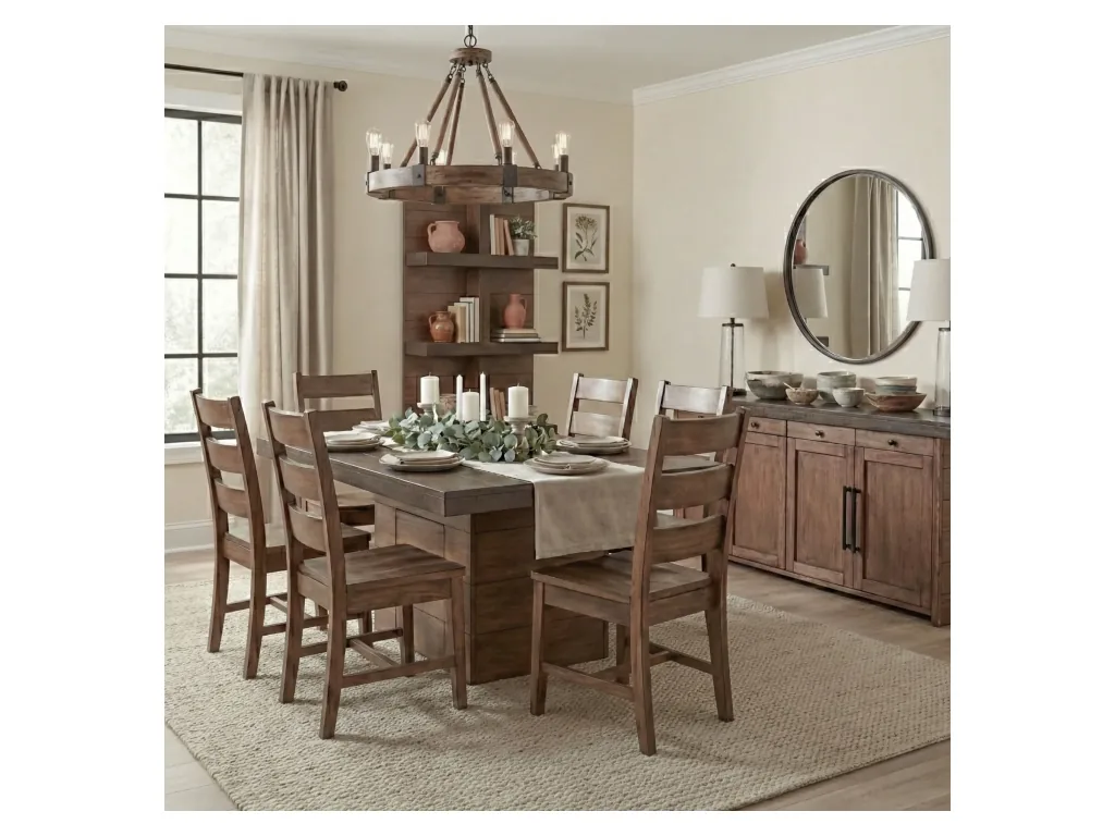 Boise Square Dining Table With Storage