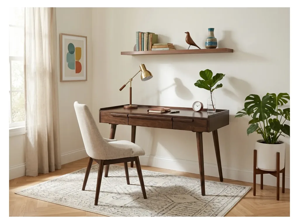 Chair With Cushion Seat & Back