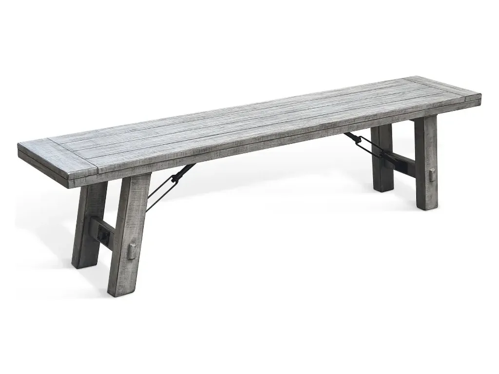 Alpine Bench With Turnbuckle Wood Seat - Alternative View