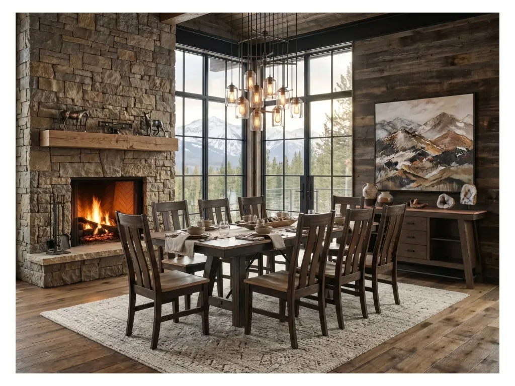 Boulder Dining Chair Wood Seat