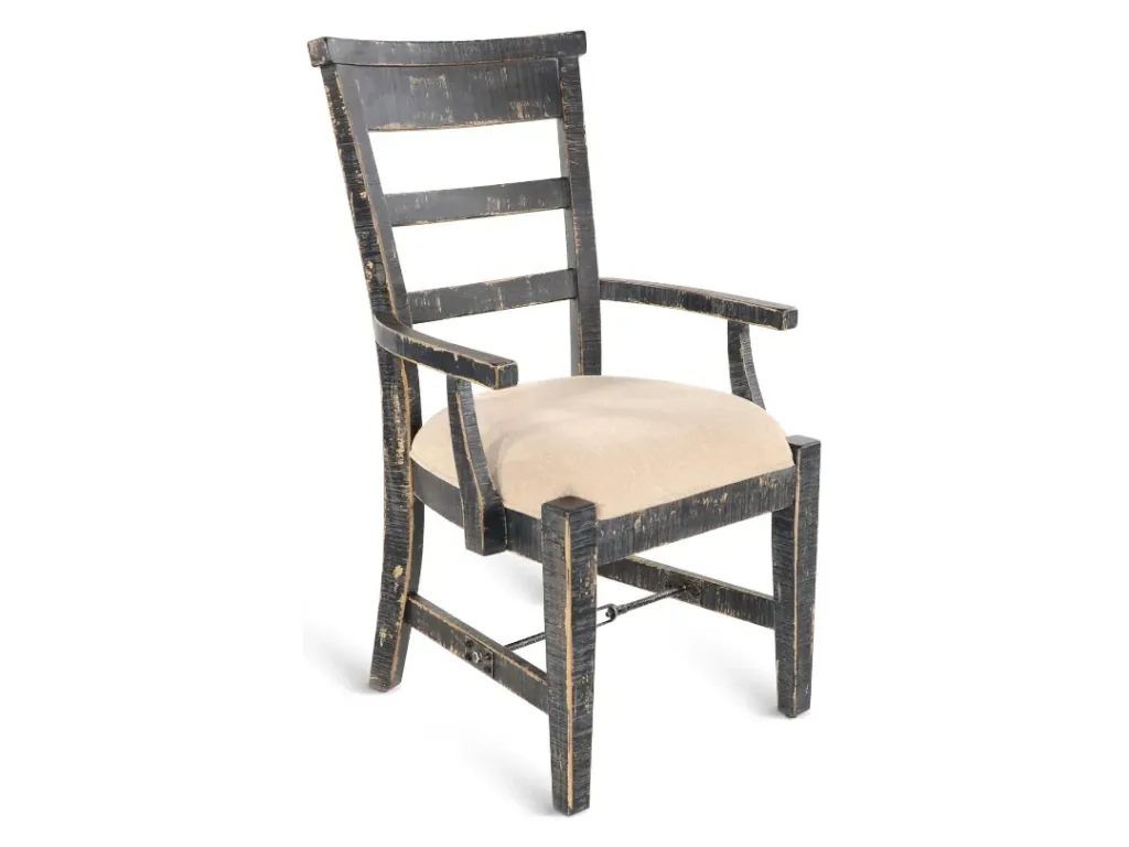 Black Sand Arm Chair Cushion Seat(Sell #1605Bs-3) - Alternative View