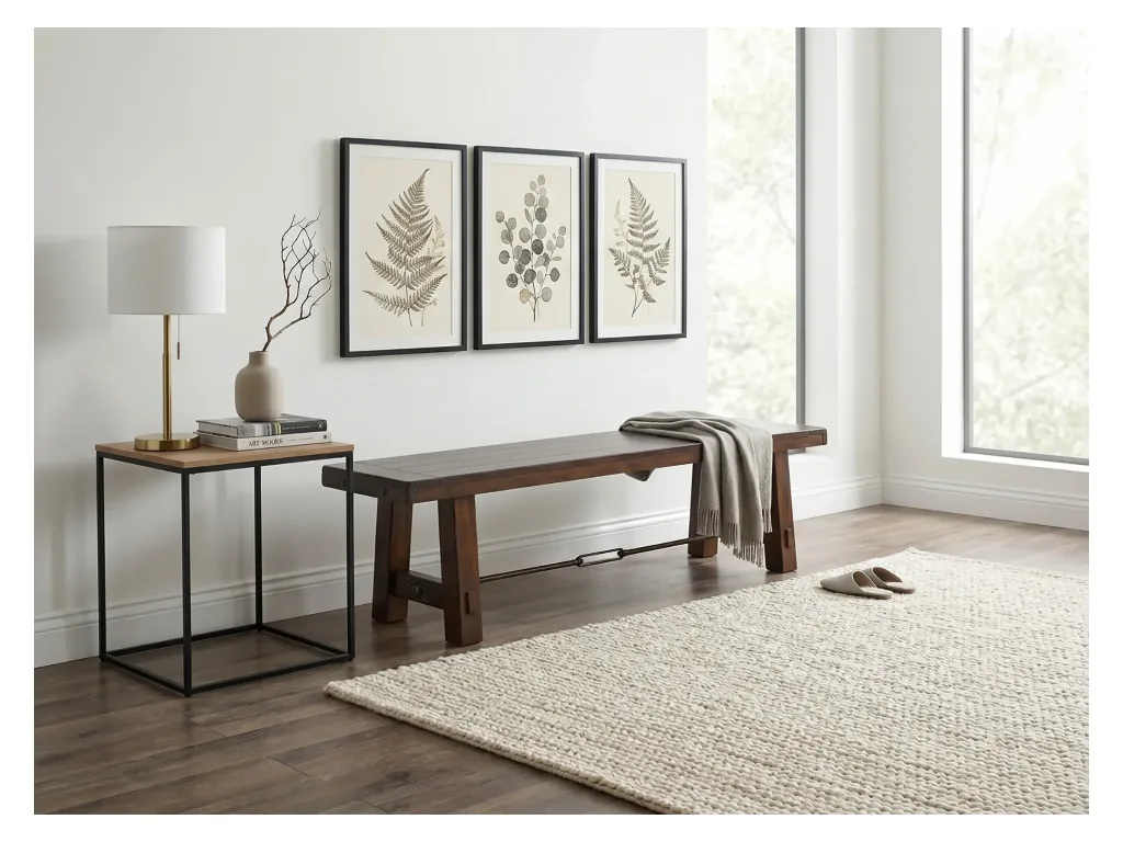 64" Tuscany Bench With Turnbuckle Wood Seat