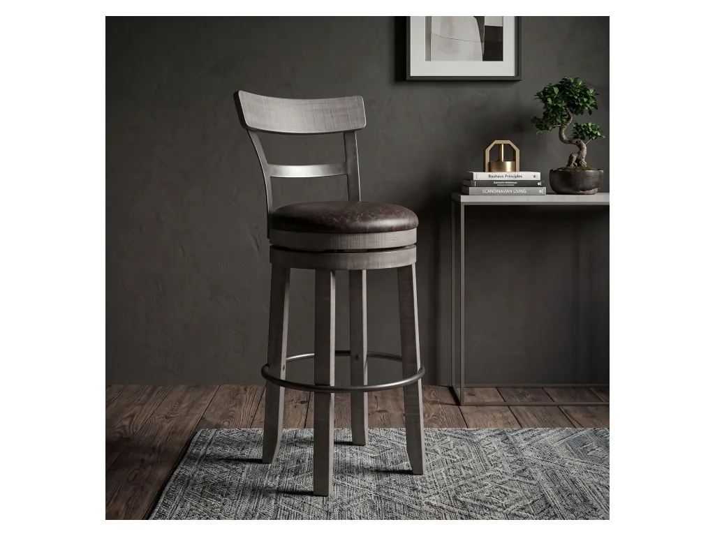 30"H Swivel Barstool Cushion Seat