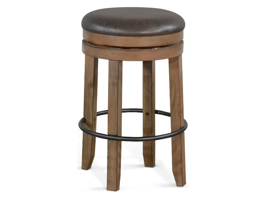 30"H Swivel Stool Cushion Seat - Alternative View