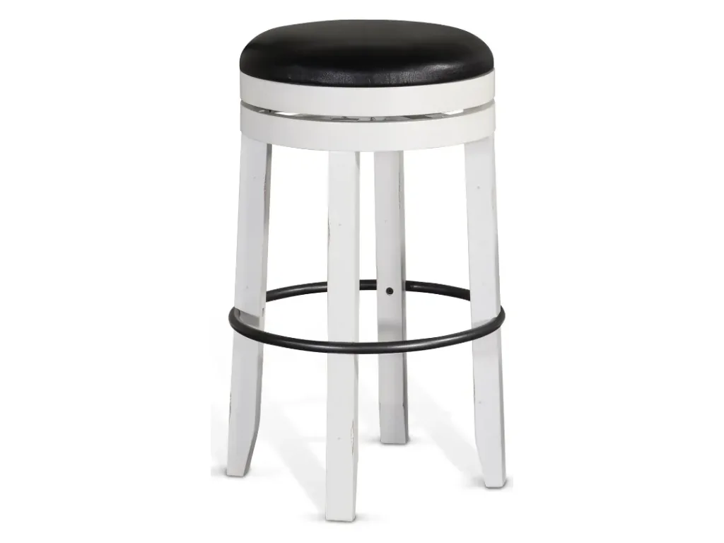 30"H Swivel Stool Cushion Seat