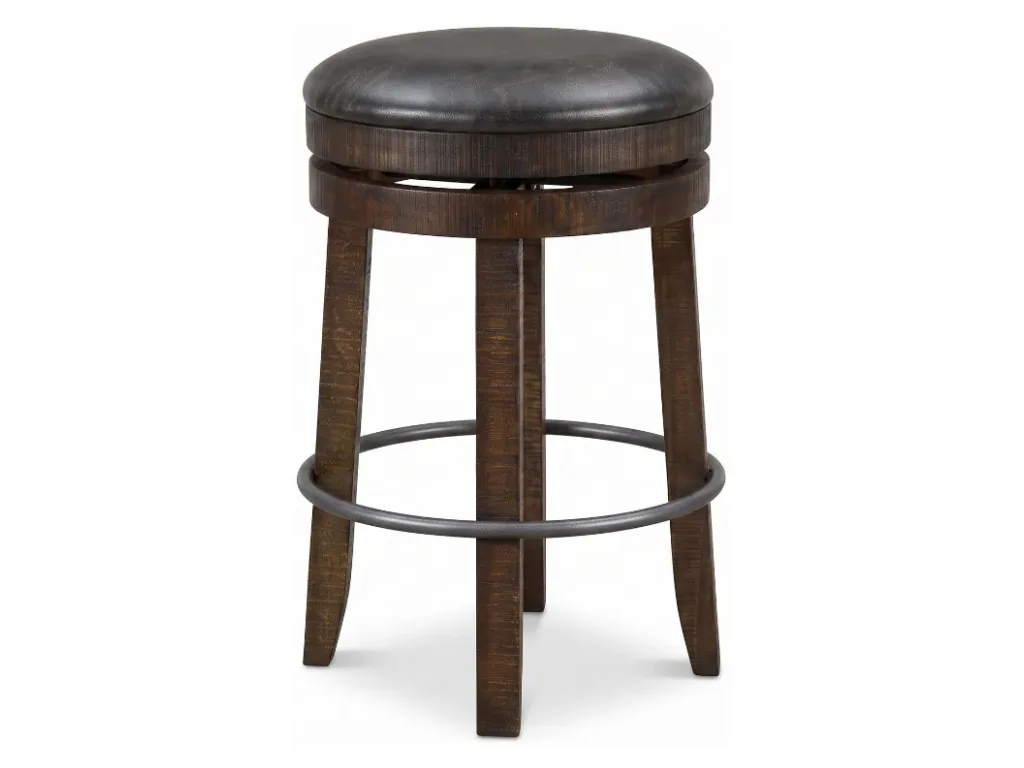 30"H Swivel Stool Cushion Seat - Alternative View