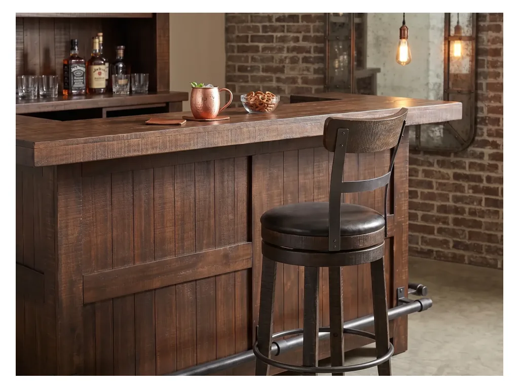 30"H Swivel Barstool Cushion Seat