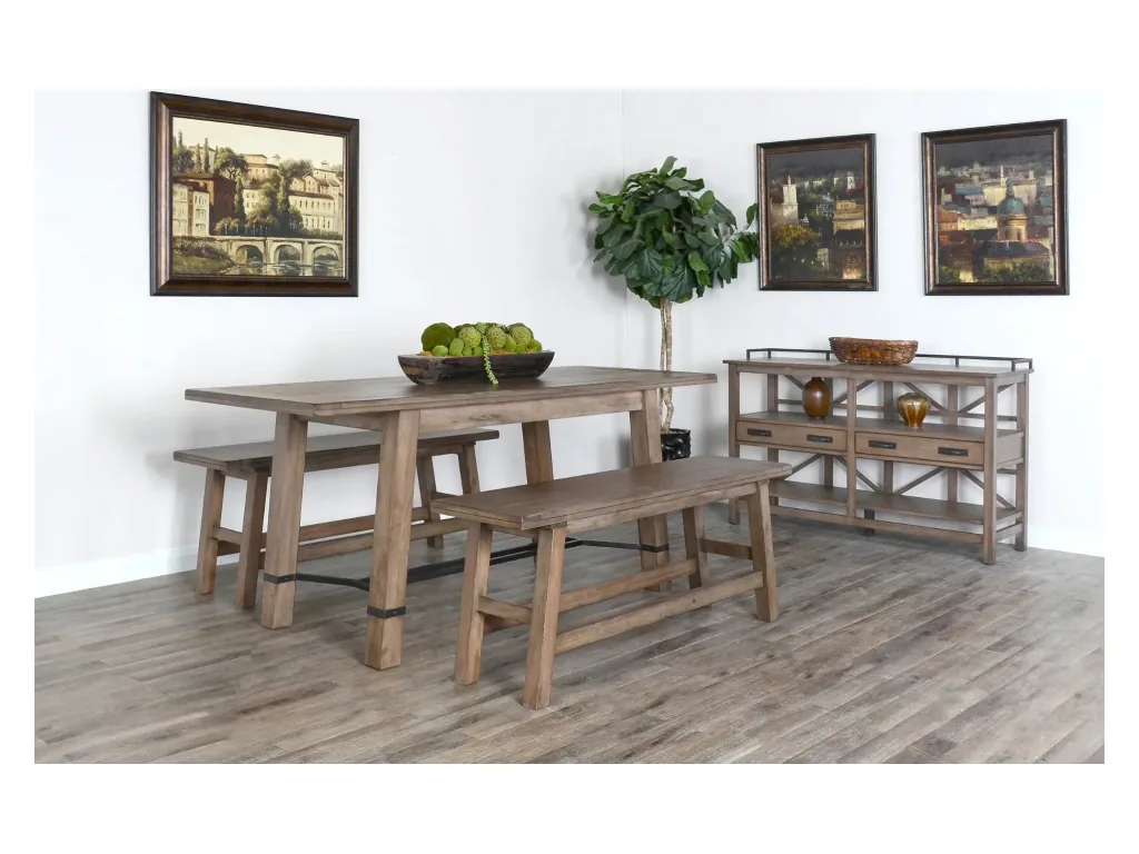 Counter Height Bench Wood Seat