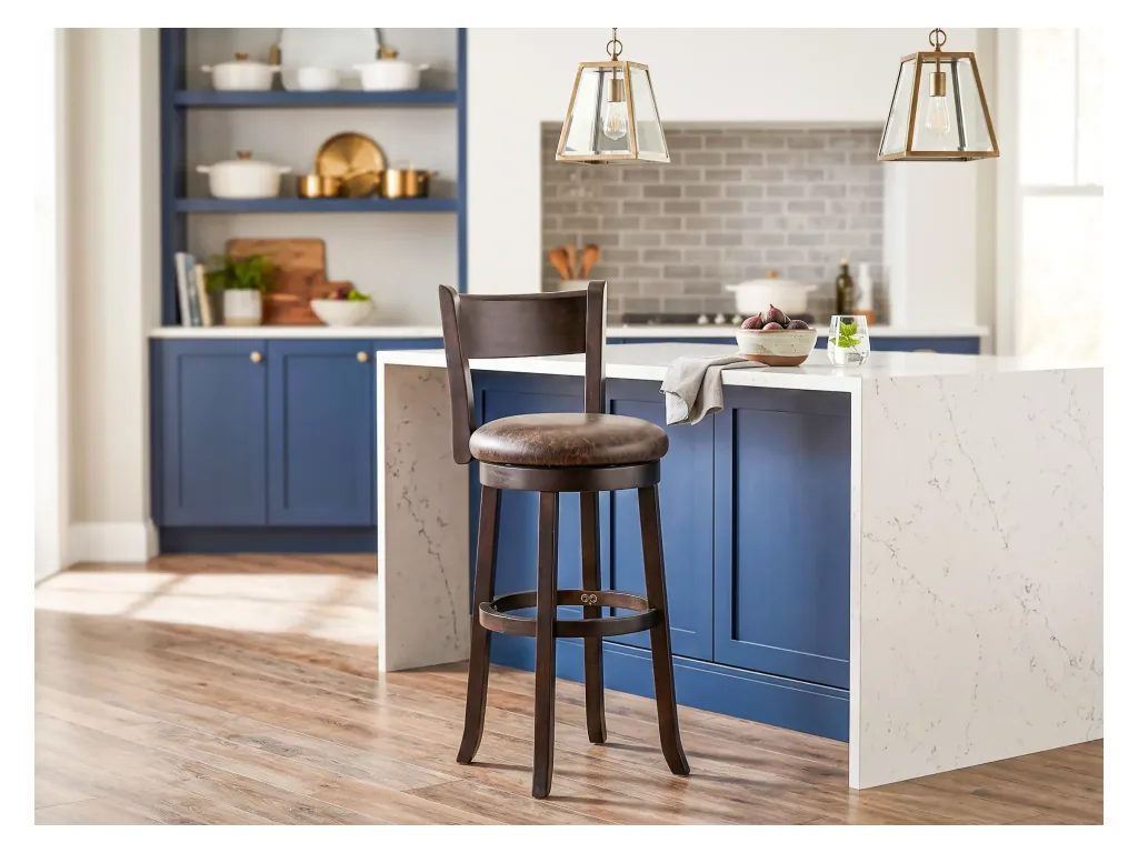 30"H Swivel Barstool Cushion Seat