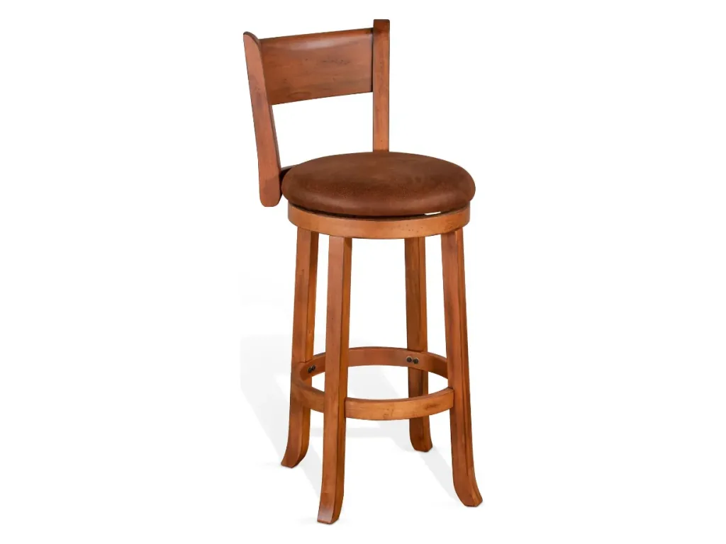 30"H Swivel Barstool Cushion Seat & Back