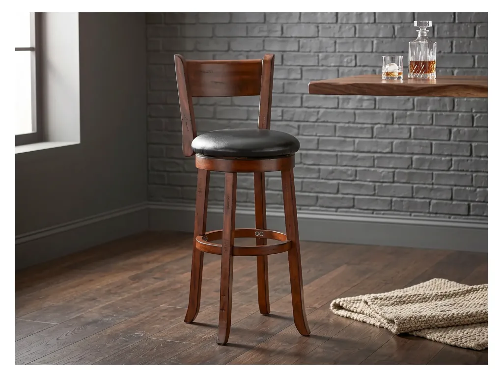 30"H Swivel Barstool Cushion Seat