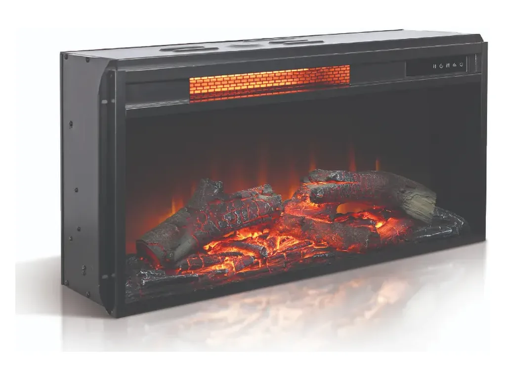 28" Log Fireplace Insert - Alternative View