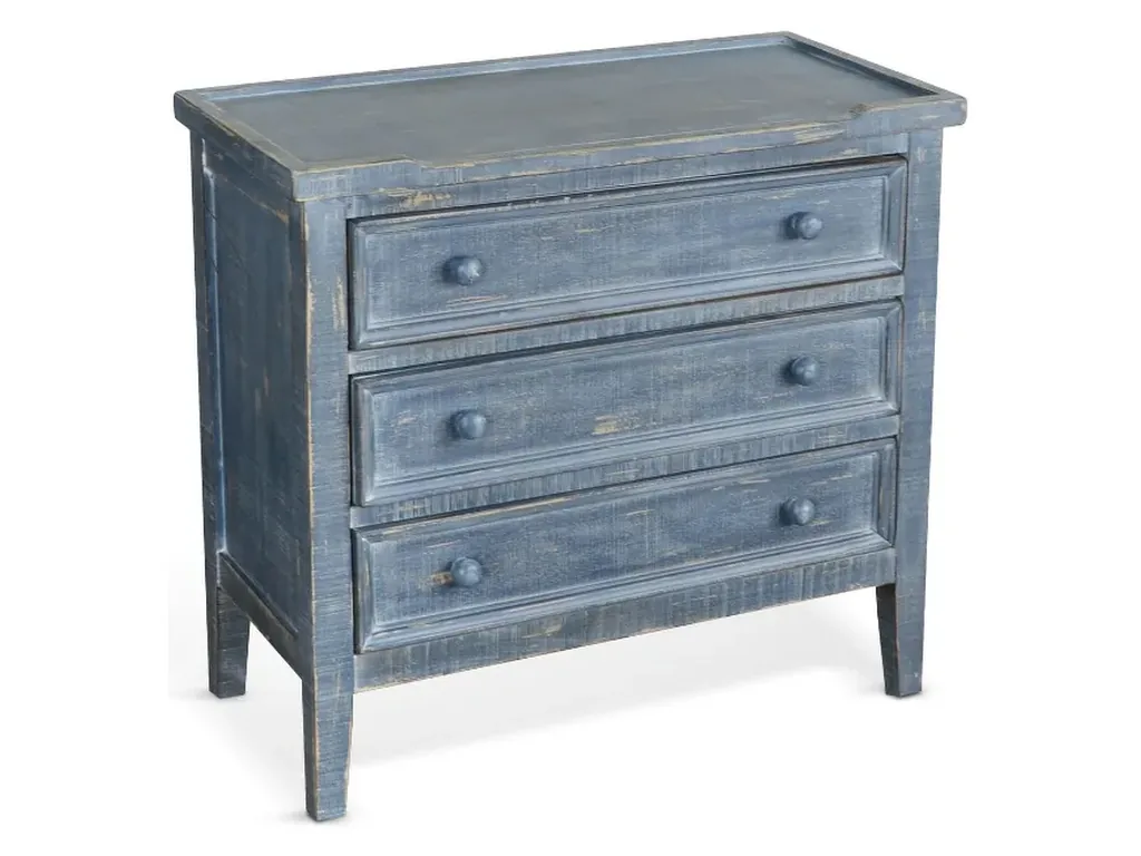 Ocean Blue Side Chest
