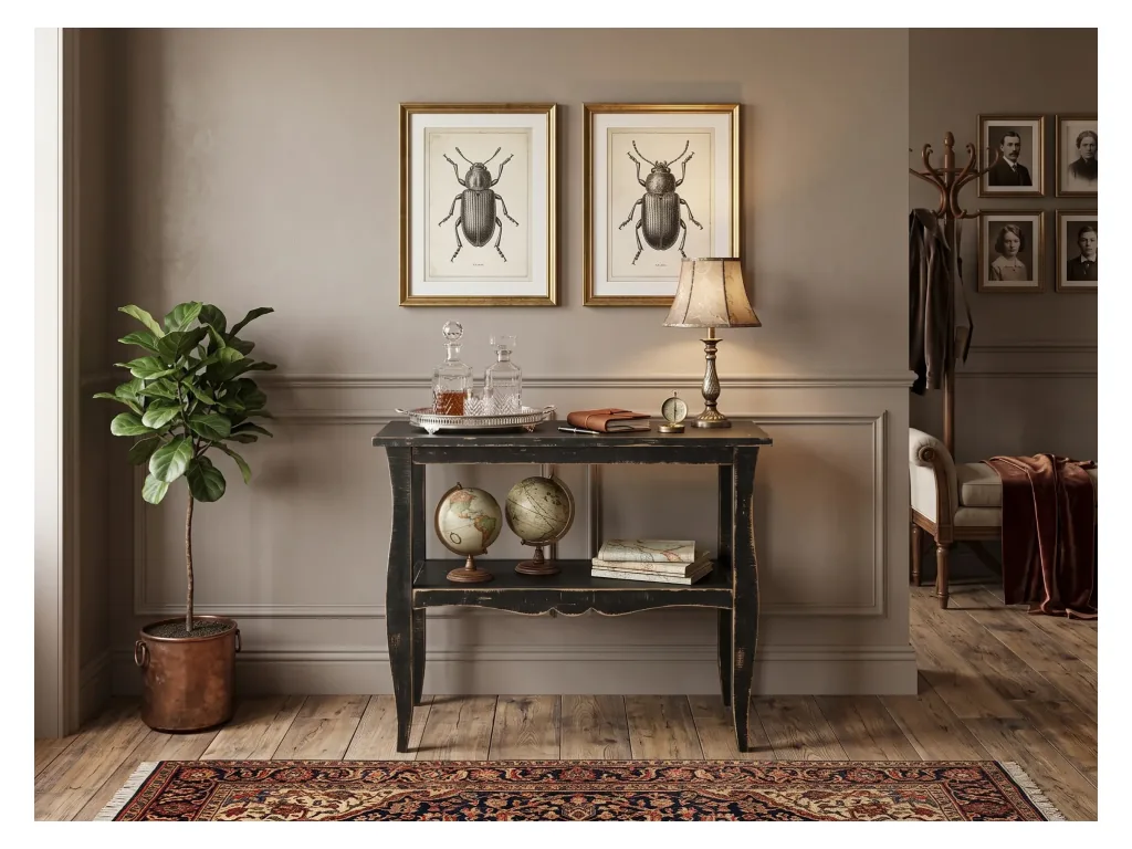 Black Sand Side Table