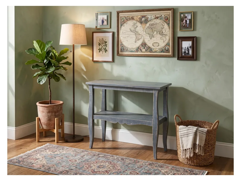 Ocean Blue Side Table
