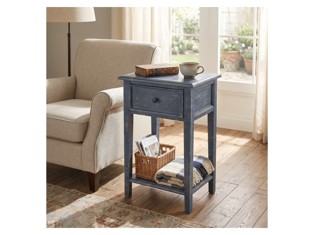 Ocean Blue Side Table