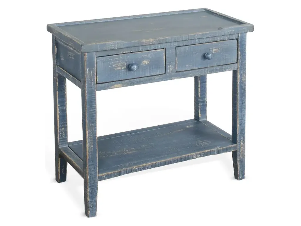 Ocean Blue Side Table - Alternative View