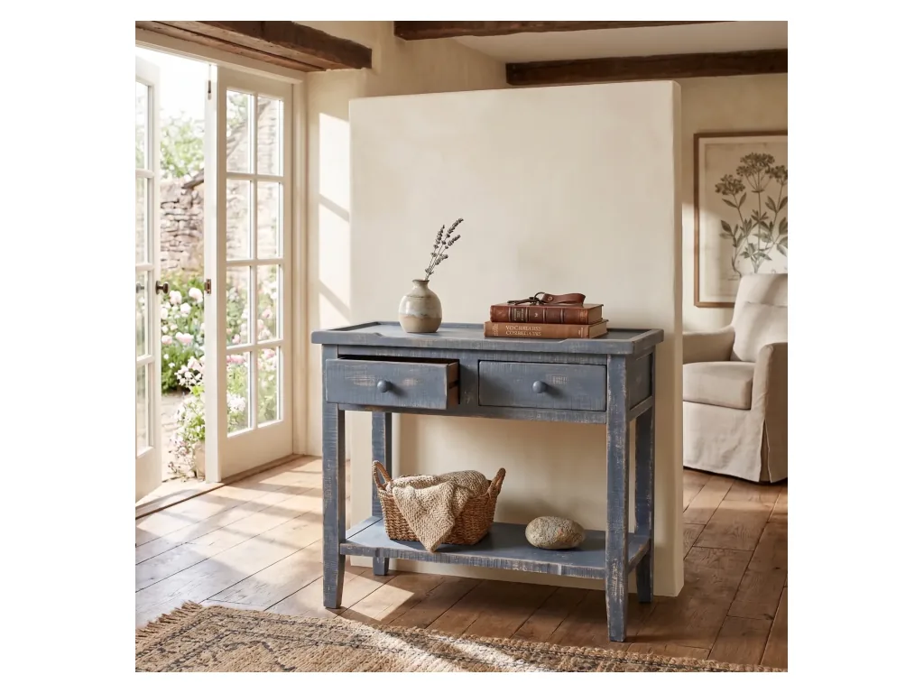 Ocean Blue Side Table