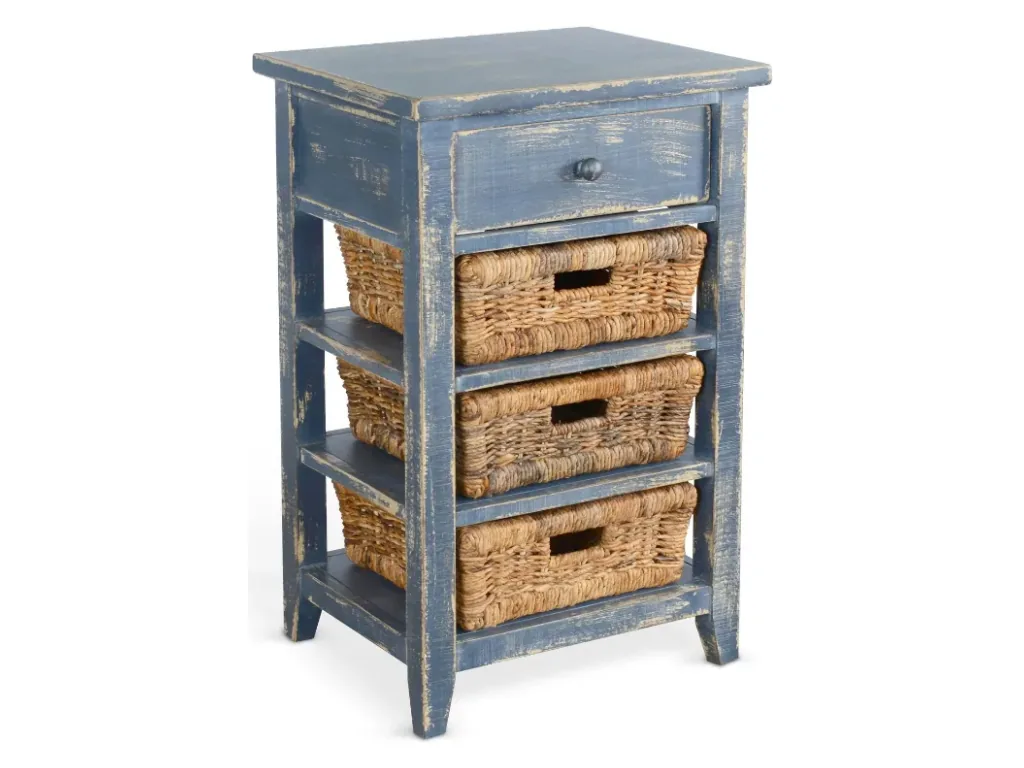 Ocean Blue Storage Table - Alternative View