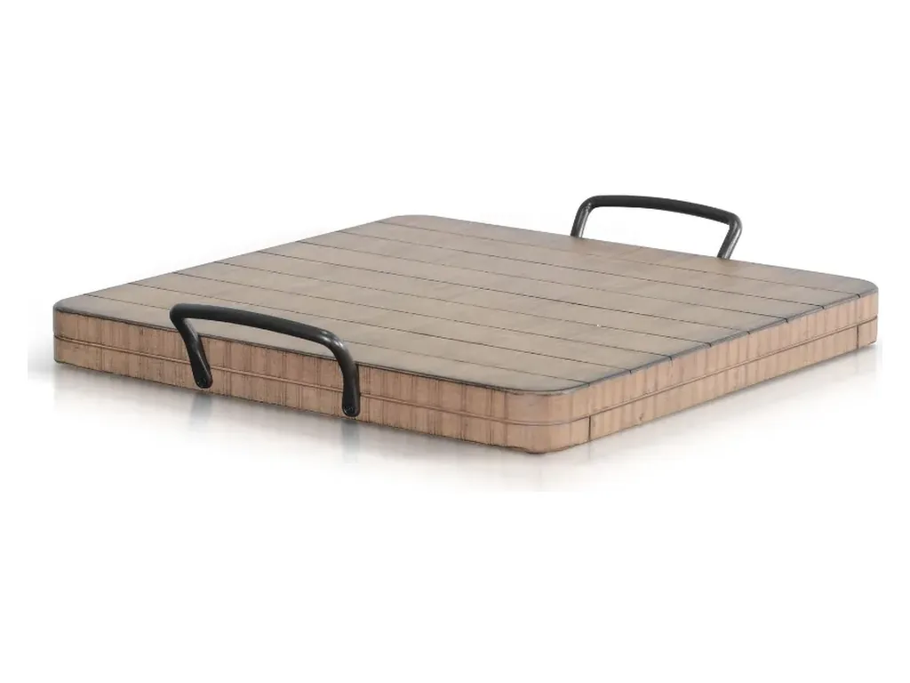 Beach Pebble Ottoman Tray - Alternative View